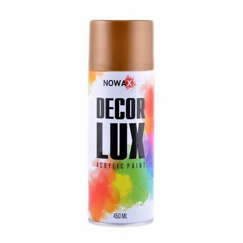 NX48043 NOWAX Фарба акрилова золотий металік NOWAX 450мл