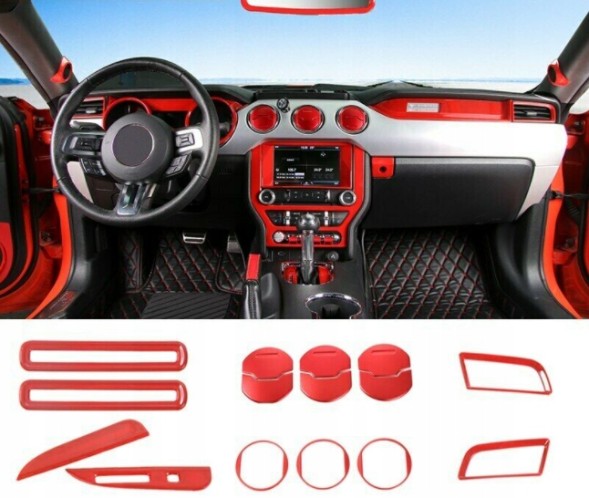 USA USA-020062905 ДЕКОРИ ПЛАНКИ ІНТЕР'ЄРУ FORD MUSTANG 2015-2019