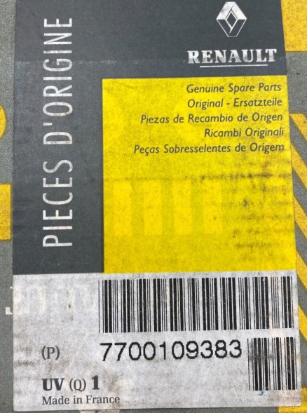 Renault OE 7700109383 Комп'ютер управління двигуном Renault Mégane I