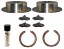 Service Parts ALL8303A Диски колодки щелепи DAEWOO NUBIRA I , II ЗАД КПЛ 258мм х 11мм