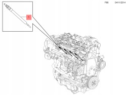 Opel OE 55578336/zestaw Свічки розжарювання 2.0 cdti beru 55578336 insignia zafira astra oe комплект