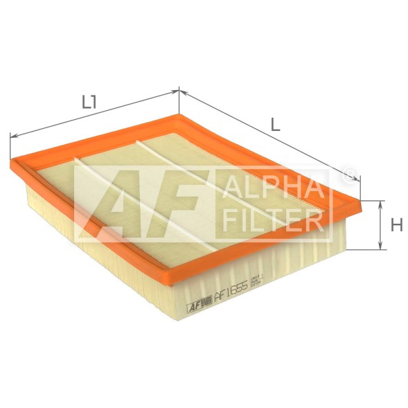 AF1655 ALPHA FILTER Фільтр забору повітря