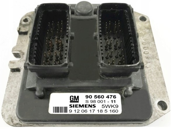 Siemens KOMPUTER ECU OPEL 1.8 ASTRA X18XE1 90560476 5WK9DOPISZE КОМП'ЮТЕР ECU OPEL 1.8 ASTRA X18XE1 90560476 5WK9