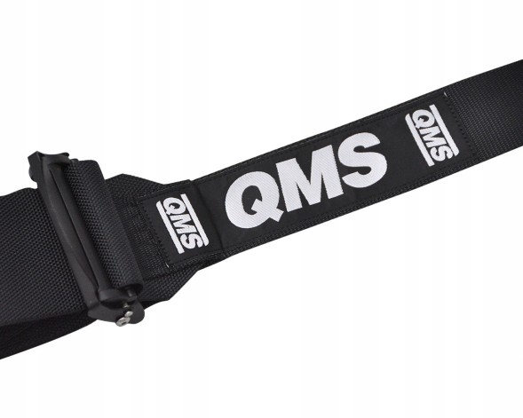 QMS QMSCINT6N26 Ремені з омологацією QMS 6-точкові FIA 3" чорні