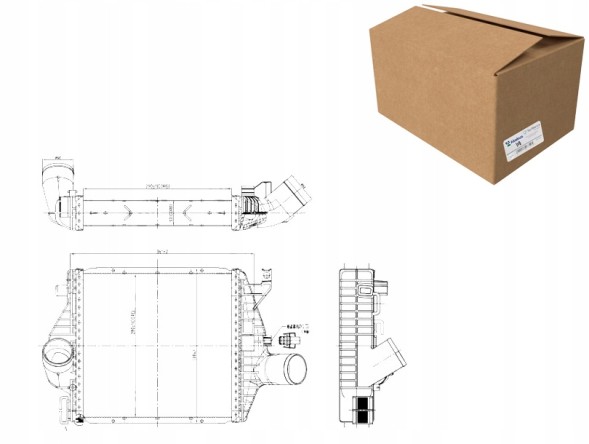 Abakus 054-018-0015 Інтеркулер mercedes vito cdi 99-03