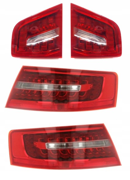 AutoDor A2756A2757A11091A11092 Задні ліхтарі AutoDor LED ECE для Audi A6 Sedan 2008-2011, комплект 4 шт.