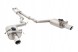 Xforce ES-FM15-02-VMK-CBS Вихлопна система cat-back 3 дюйми з овальними глушниками Varex, Ford Mustang GT