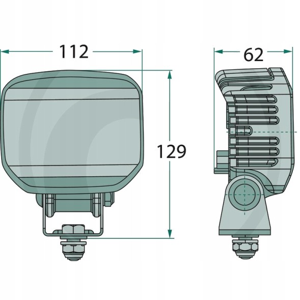 Китай 4551GA 996288011 HELLA Світлодіодний робочий ліхтар