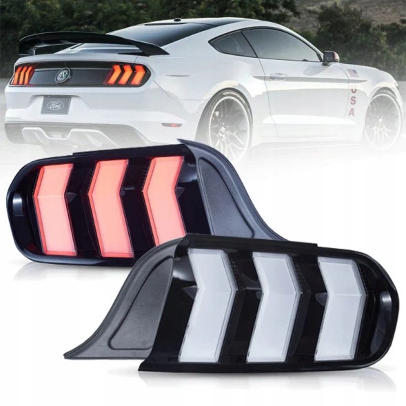 VLAND 32S291-1 mhm Лампи тиль ne kpl Full Led Динамічні діоди Ford Mustang VI 6 2015-2023 Lift