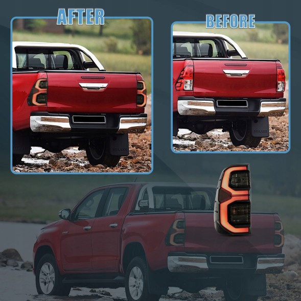 VLAND 81P391-3 mhm Лампи тиль ne kpl Vland Led Neon Діоди Тюнінг Toyota Hilux 8 VIII n120 2015-