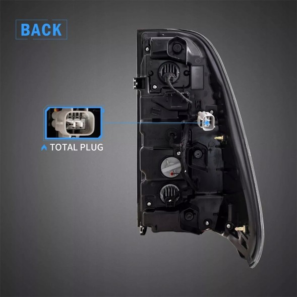 VLAND 81P391-3 mhm Лампи тиль ne kpl Vland Led Neon Діоди Тюнінг Toyota Hilux 8 VIII n120 2015-