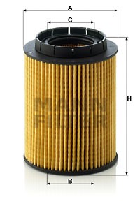 HU 932 7X MANN FILTER Фільтр оливи