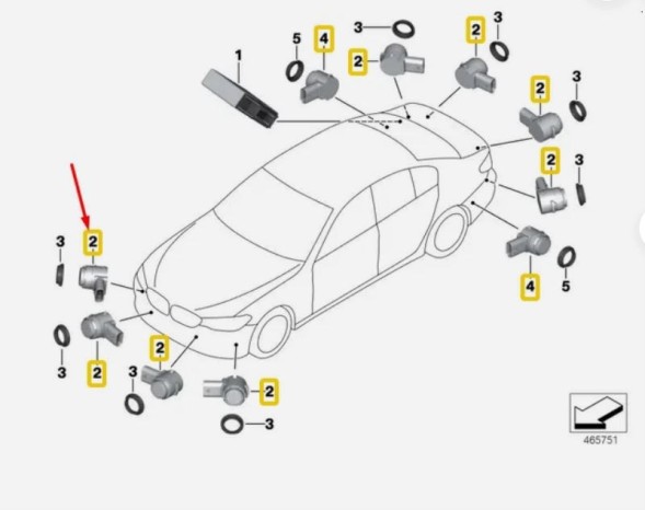 Toyota OE A12305-27060 Подушка двигуна Toyota Avensis 2003-2008 2.0d