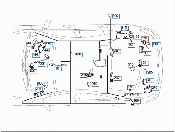 Mercedes-Benz OE 2128704089, A2128704089, A-212-870-40-89 ПІДСИЛЮВАЧ АНТЕНИ ДУПЛЕКСЕР MERCEDES-BENZ OE A2128704089