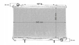 Turboworks MG-EN-001 Спортивний охолоджувач води turboworks nissan 200sx s13 50мм