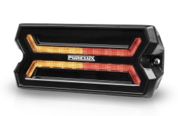 Lampy tył LED IP69 Purelux Panther Core-R - 12/24V / 24W / 105 mm HS20071-17355 Purelux Panther Core-R Задні LED ліхтарі Стоп Поворот Позиційні 12V 24V IP69