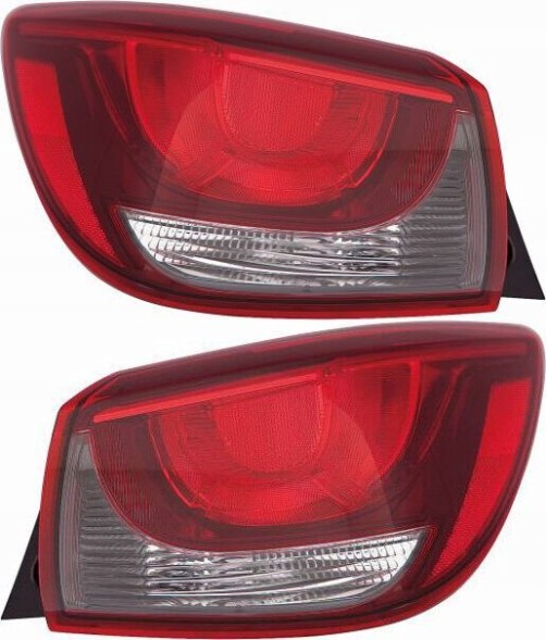 Depo D09K-51-160C D09K-51-150C Задні ліхтарі комплект DEPO MAZDA 2 DL DJ