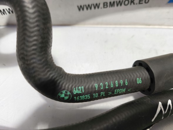 BMW OE BMW 9326896 9299620 BMW G14 G15 G16 G11 G12 G30 G31 G38 ШЛАНГ ШНУР ОХОЛОДЖЕННЯ 9326896 9299620
