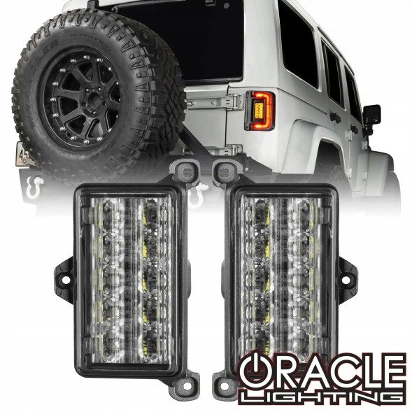 Китай 5891-504 Низькопрофільні задні ліхтарі з модулем EU для Jeep Wrangler JK від Oracle