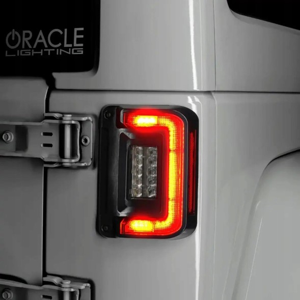 Китай 5891-504 Низькопрофільні задні ліхтарі з модулем EU для Jeep Wrangler JK від Oracle