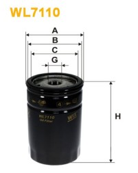 WL7110 WIX FILTERS Фільтр оливи