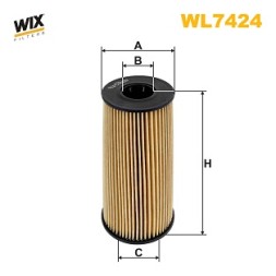 WL7424 WIX FILTERS Фільтр оливи