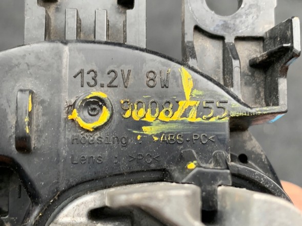 Renault OE 90087755 Галоген світлодіодний лівий renault clio 4 капюшон 90087755