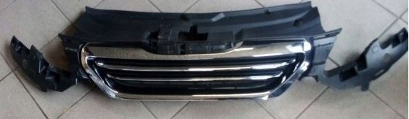 Китай PEUGEOT 2008 13- ATRAPA GRILL KRATKA + RAMKA CHROM NOWA 9678490680 PEUGEOT 2008 13- АТРАПА ГРИЛЬ РЕШІТКА + РАМКА ХРОМ НОВА
