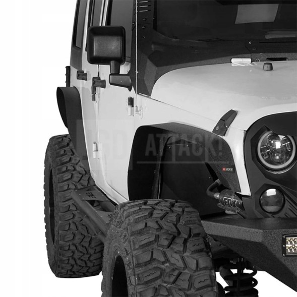 Китай 000-XJK01H107 Розширювачі колісних арок – Hooke Road – Комплект JEEP WRANGLER JK 2007-2017