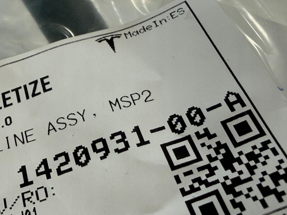 Tesla 1420931-00-A Tesla s x 21+ шланговий фільтр компресора підвіски 1420931-00-а new