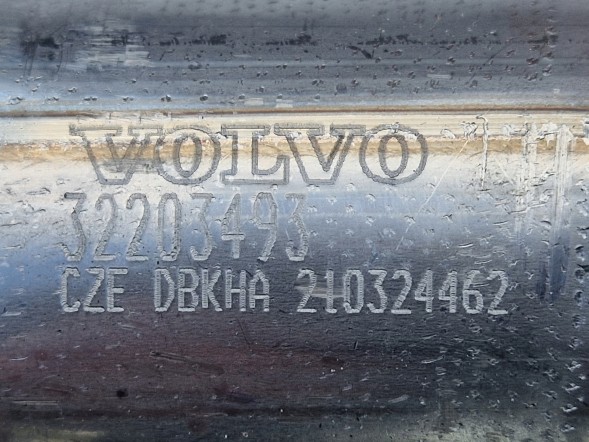 Volvo OE VOLVO XC 60 II XC 60 ВИХЛОПНА ТРУБА 32203493 30795584 НОВА ОРИГІНАЛ