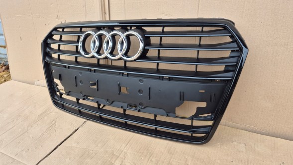 Audi OE GRILL ATRAPA AUDI A7 C7 LIFT 2014-2018 BLACK NOWY Решітка радіатора GRILL Audi A7 C7 4G LIFT 14-18 OE 4G8853651G ОРИГІНАЛ. НОВА!!