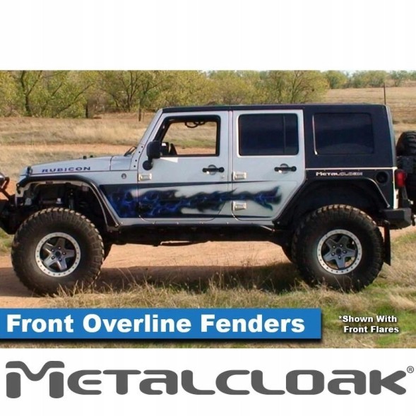 Китай 3214 Jeep Wrangler JK JKU передні розширення Metalcloak