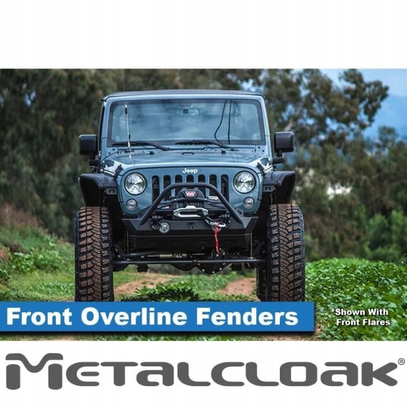 Китай 3214 Jeep Wrangler JK JKU передні розширення Metalcloak