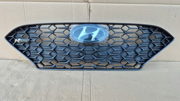 Hyundai OE ATRAPA CHŁODNICY HYUNDAI I30 LIFT 2020- N-LINE POD RADAR ACC Муляж решітки радіатора GRILL Hyundai i30 III 20- N-LINE ПІД РАДАР OE 86351-G4DA0