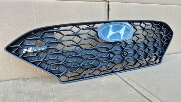 Hyundai OE ATRAPA CHŁODNICY HYUNDAI I30 LIFT 2020- N-LINE POD RADAR ACC Муляж решітки радіатора GRILL Hyundai i30 III 20- N-LINE ПІД РАДАР OE 86351-G4DA0