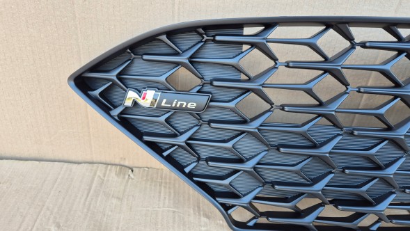 Hyundai OE ATRAPA CHŁODNICY HYUNDAI I30 LIFT 2020- N-LINE POD RADAR ACC Муляж решітки радіатора GRILL Hyundai i30 III 20- N-LINE ПІД РАДАР OE 86351-G4DA0