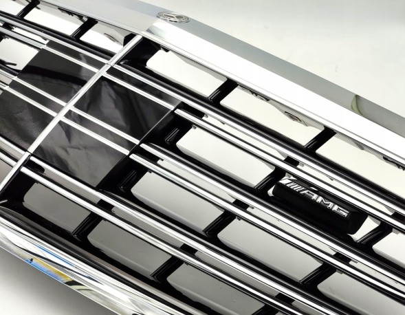 Mercedes-Benz OE A2228802700 + EMBLEMAT AMG АТРАПА РЕШІТКИ РАДІАТОРА MERCEDES S-CLASS W222 S222 A2228802700 + ЕМБЛЕМА AMG