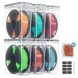 AD BRAKE B0GRZR5MD5 КОНТЕЙНЕРИ ДЛЯ 3D ФІЛАМЕНТУ НАБІР 6 ШТУК 4Л ЗІ ЗЩІЛЬНЕННЯМ ДЛЯ ПРИНТЕРА