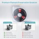 AD BRAKE B0GRZR5MD5 КОНТЕЙНЕРИ ДЛЯ 3D ФІЛАМЕНТУ НАБІР 6 ШТУК 4Л ЗІ ЗЩІЛЬНЕННЯМ ДЛЯ ПРИНТЕРА