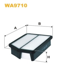 WA9710 WIX FILTERS Фільтр повітряний