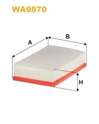 WA9870 WIX FILTERS Фільтр повітряний