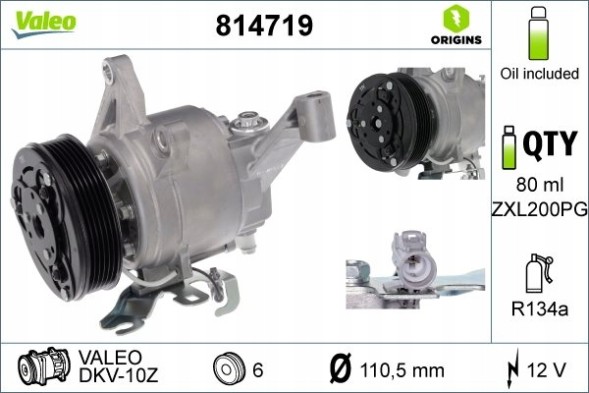 Valeo 814719 Спрезер кондиціонера - valeo 814719