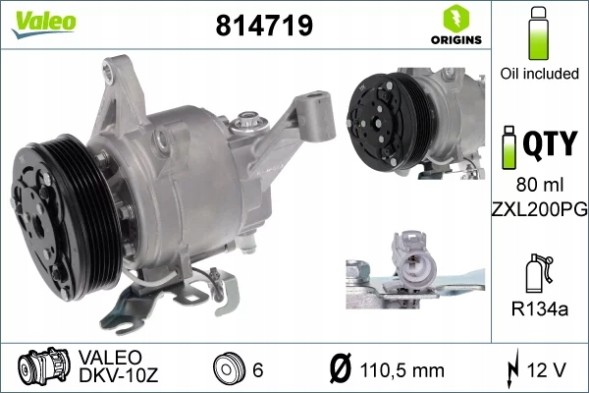 Valeo 814719 Спрезер кондиціонера - valeo 814719