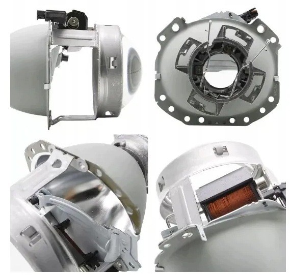 Auto RY-XP3403A ЛІНЗИ ПРОЕКТОРИ БІКСЕНОН HELLA 3R G5 D1S D3S КОМПЛЕКТ 3.0" E55