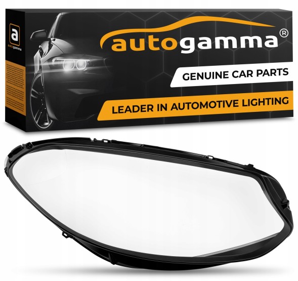 Auto Gamma KL-246-16-R Абажур скло для фари ламп Mercedes B-Class W246 Lift (14-18) Правий