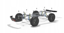 Китай 590 Nissan Terrano 3D 93–03 Body Lift 75мм