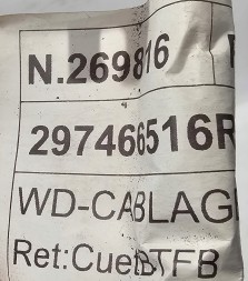 Renault OE 297466516R RENAULT OE ORG НОВА ОРИГІНАЛЬНА ПРОВОДКА RENAULT / DACIA - 297466516R