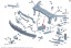 Mercedes-Benz OE Mercedes A2056200395 ЗОНА ГНИТТЯ ЛІВА ПЕРЕДНЯ MERCEDES C клас W205 OE A2056200395