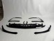 Китай MERCEDES CLA A45 W117 SPLITTERY KOMPLET BODYKIT LOTKA CZARNY POŁYSK Спойлер для автомобіля Mercedes CLA A45 чорний глянець, повний комплект обвісу